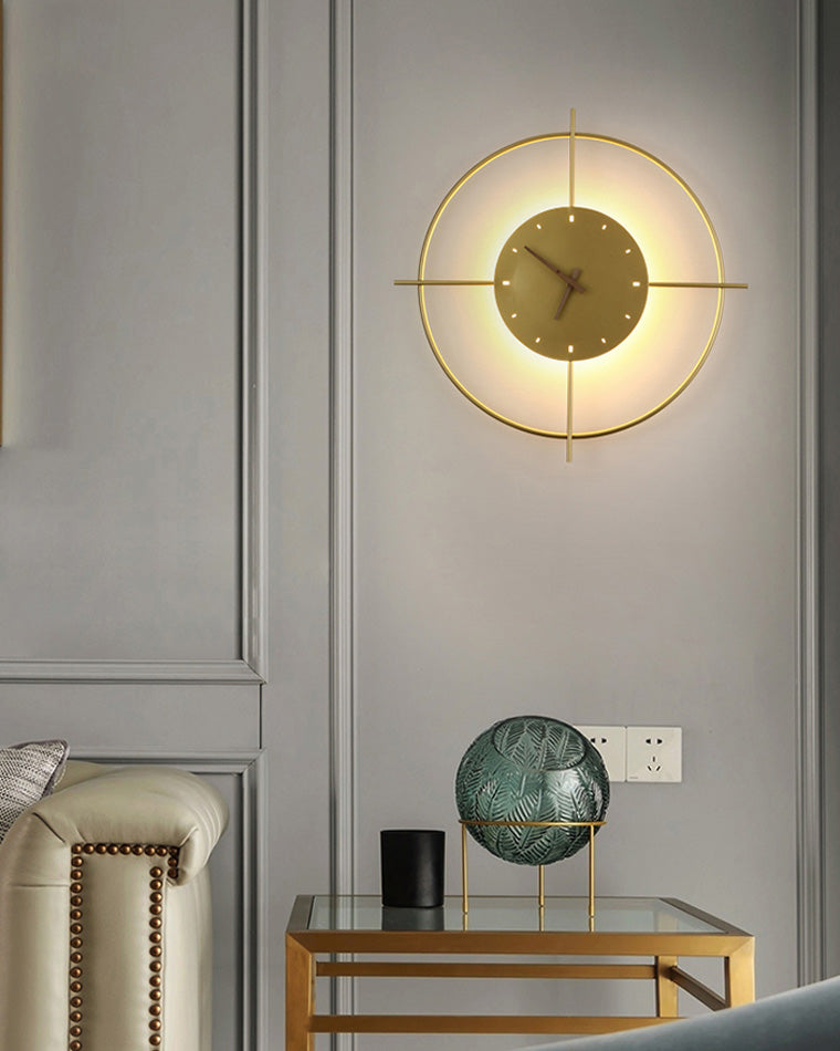 GLIMPSE | Elegant Creative Illuminating Decorative Wall Clock