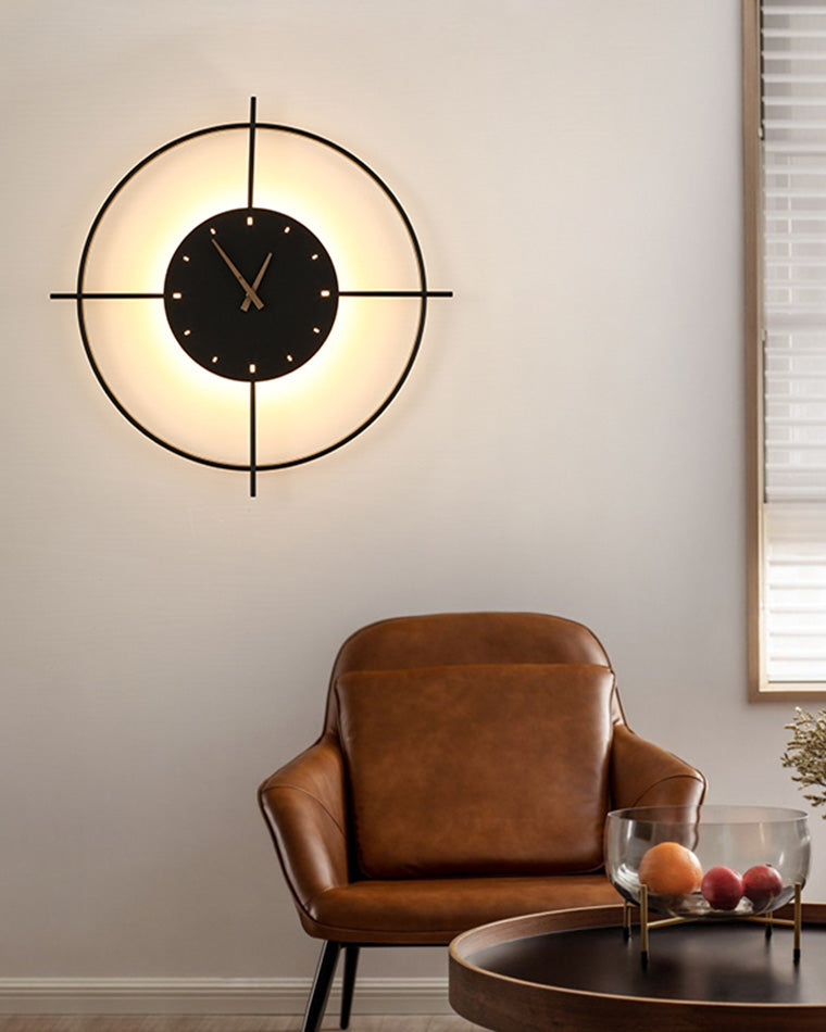 GLIMPSE | Elegant Creative Illuminating Decorative Wall Clock