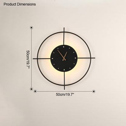 GLIMPSE | Elegant Creative Illuminating Decorative Wall Clock