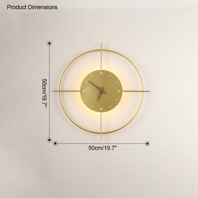 GLIMPSE | Elegant Creative Illuminating Decorative Wall Clock