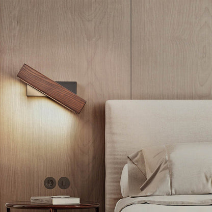 GLIMPSE | Chic Modern Wood LED Wall Lamp