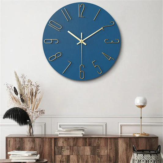 GLIMPSE | Modern elegant simple 3d wall clock