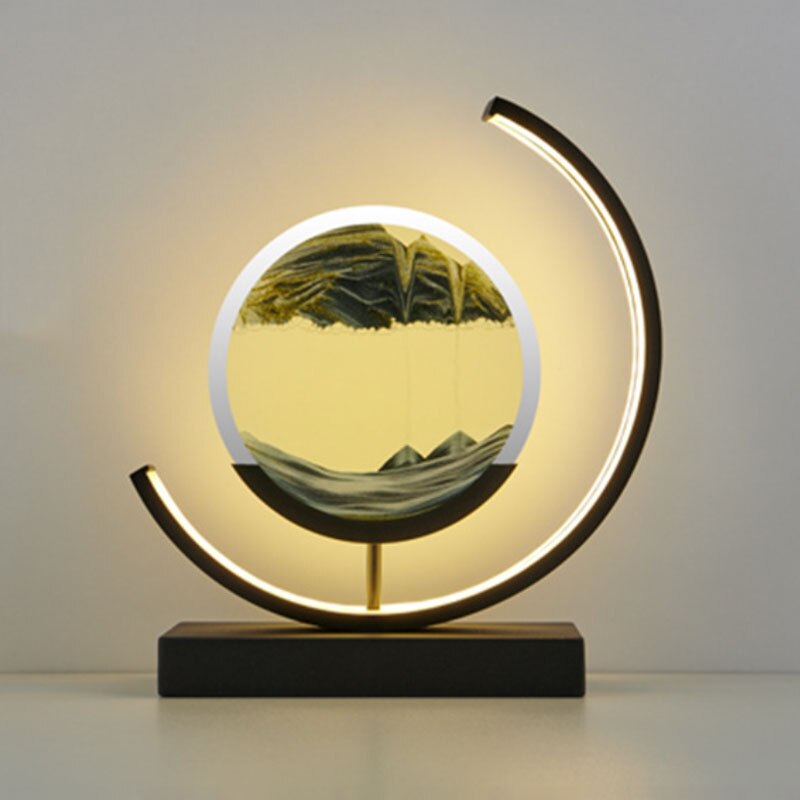 GLIMPSE | Luxury 3D sand LED lamp