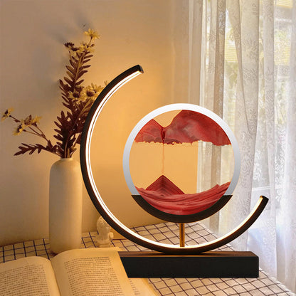 GLIMPSE | Luxury 3D sand LED lamp