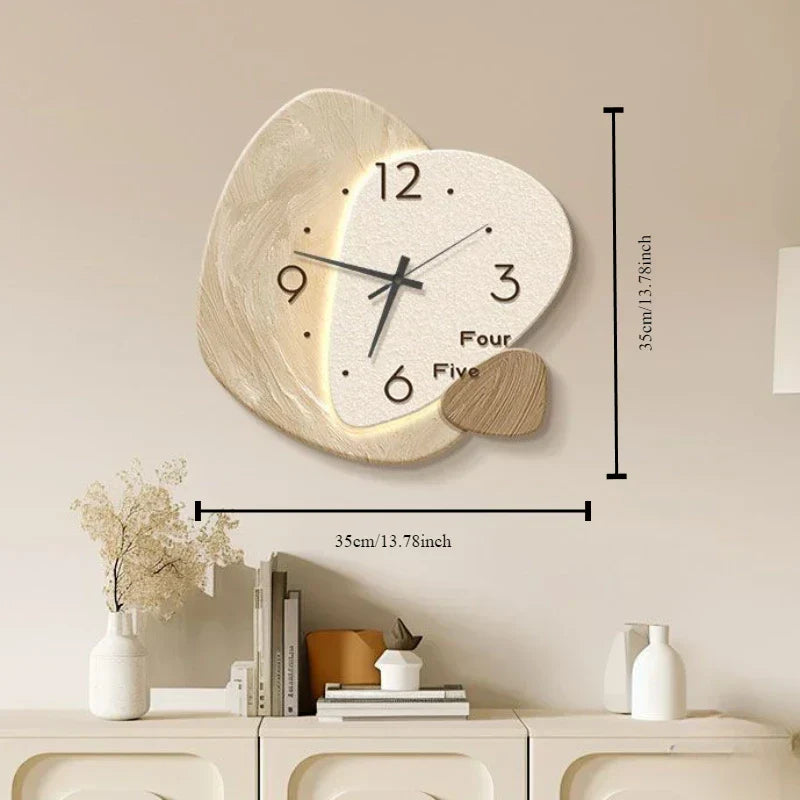 GLIMPSE | Scandinavian creative irregular decorative wall clock