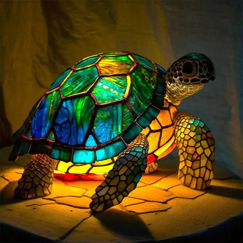 GLIMPSE | Retro multicolored resin 3D animal lamp