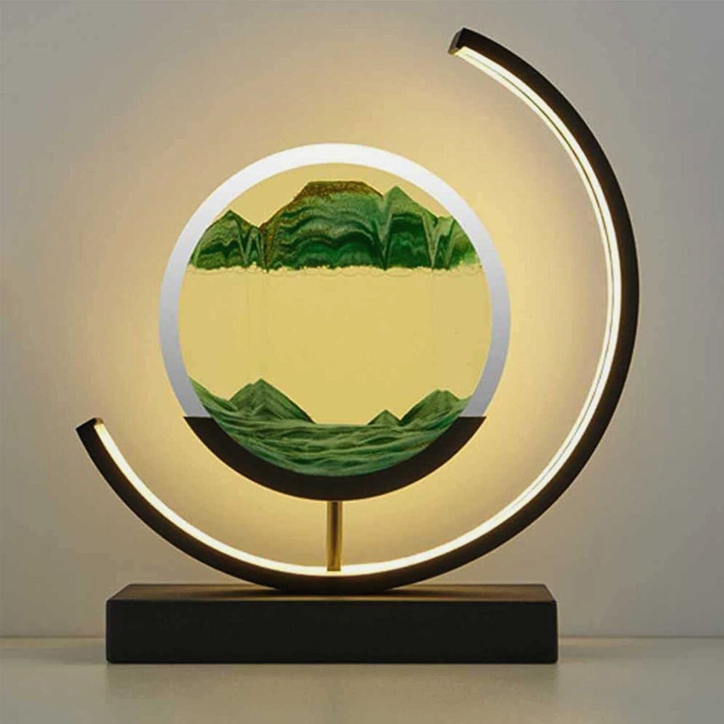 GLIMPSE | Luxury 3D sand LED lamp