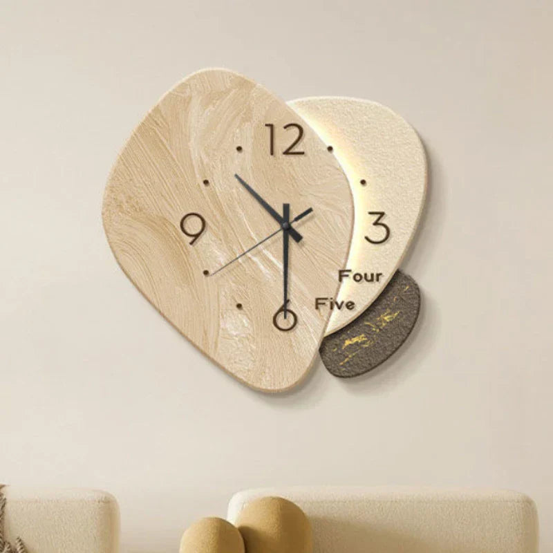 GLIMPSE | Scandinavian creative irregular decorative wall clock