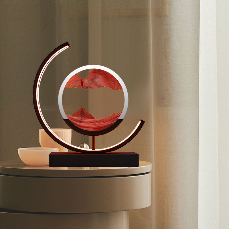 GLIMPSE | Luxury 3D sand LED lamp