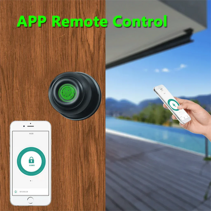 GLIMPSE | Fingerprint Smart Door Knob - Touch Secure Biometric Door Lock