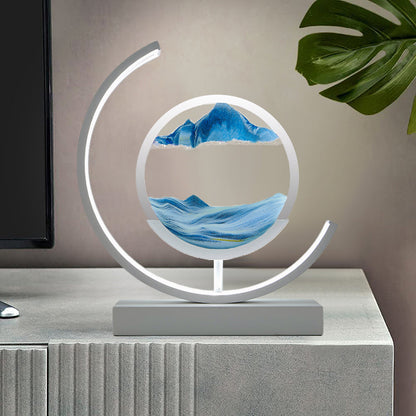 GLIMPSE | Luxury 3D sand LED lamp