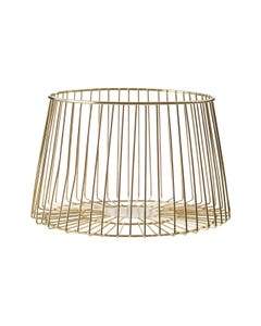 GLIMPSE | Gold Wire Basket