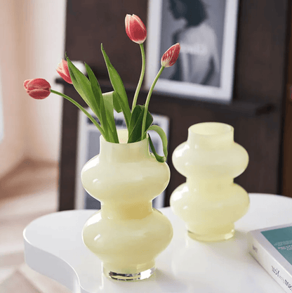 GLIMPSE | Modern decorative glass vase