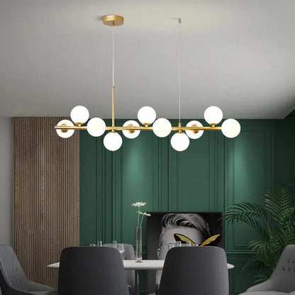 GLIMPSE | Modern Long Over The Table Chandeliers Pendant Lamp