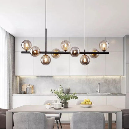 GLIMPSE | Modern Long Over The Table Chandeliers Pendant Lamp