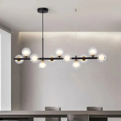 GLIMPSE | Modern Long Over The Table Chandeliers Pendant Lamp