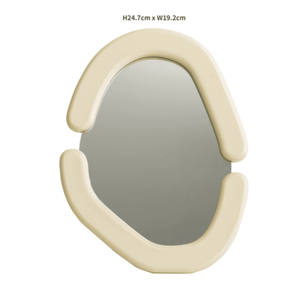 GLIMPSE | Creative Asymmetrical Oval Desktop Wall Mirror