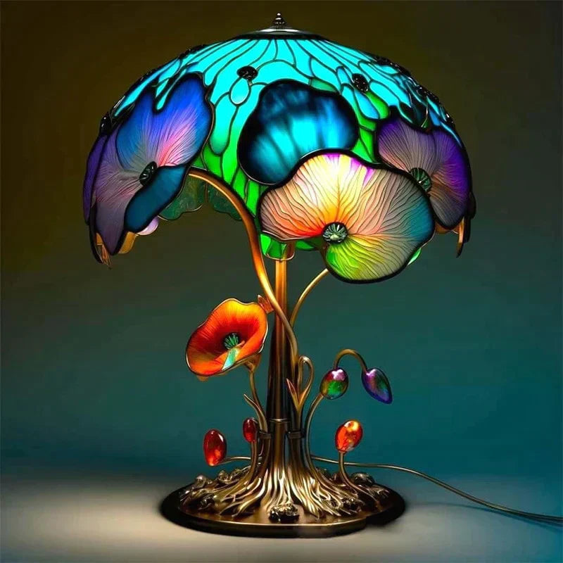 GLIMPSE | Beautiful & soothing stained glass lamp