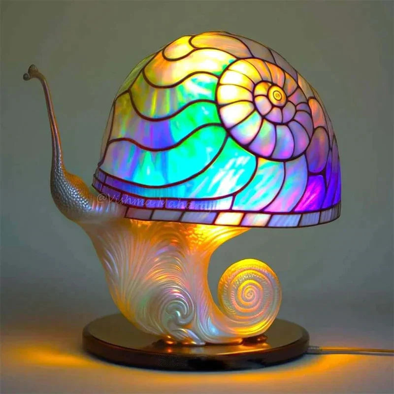 GLIMPSE | Beautiful & soothing stained glass lamp