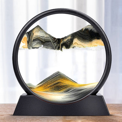 GLIMPSE | Moving sand glass art