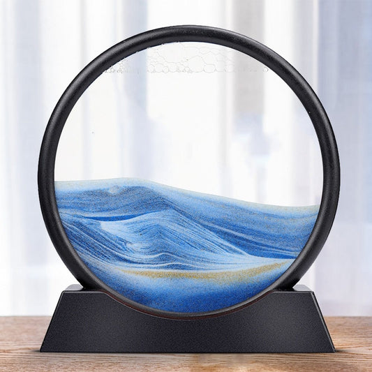 GLIMPSE | Moving sand glass art