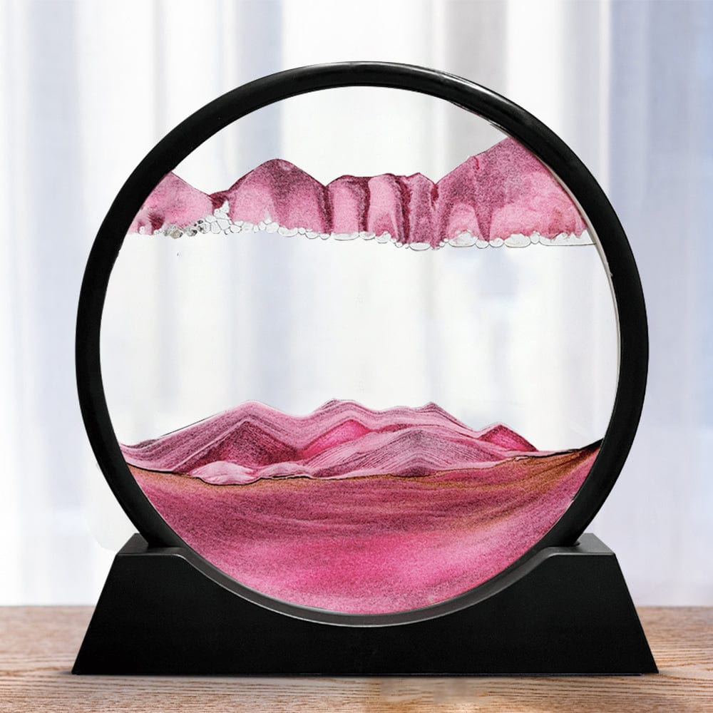 GLIMPSE | Moving sand glass art