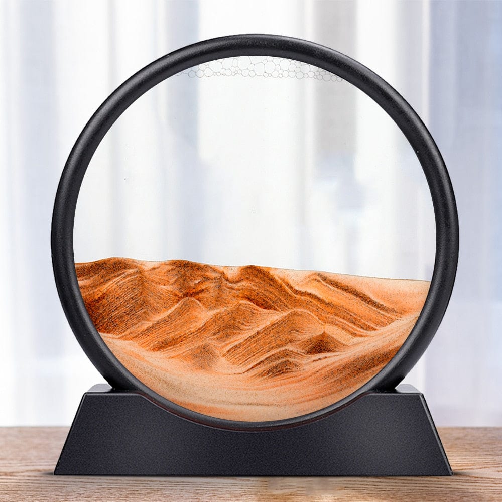 GLIMPSE | Moving sand glass art